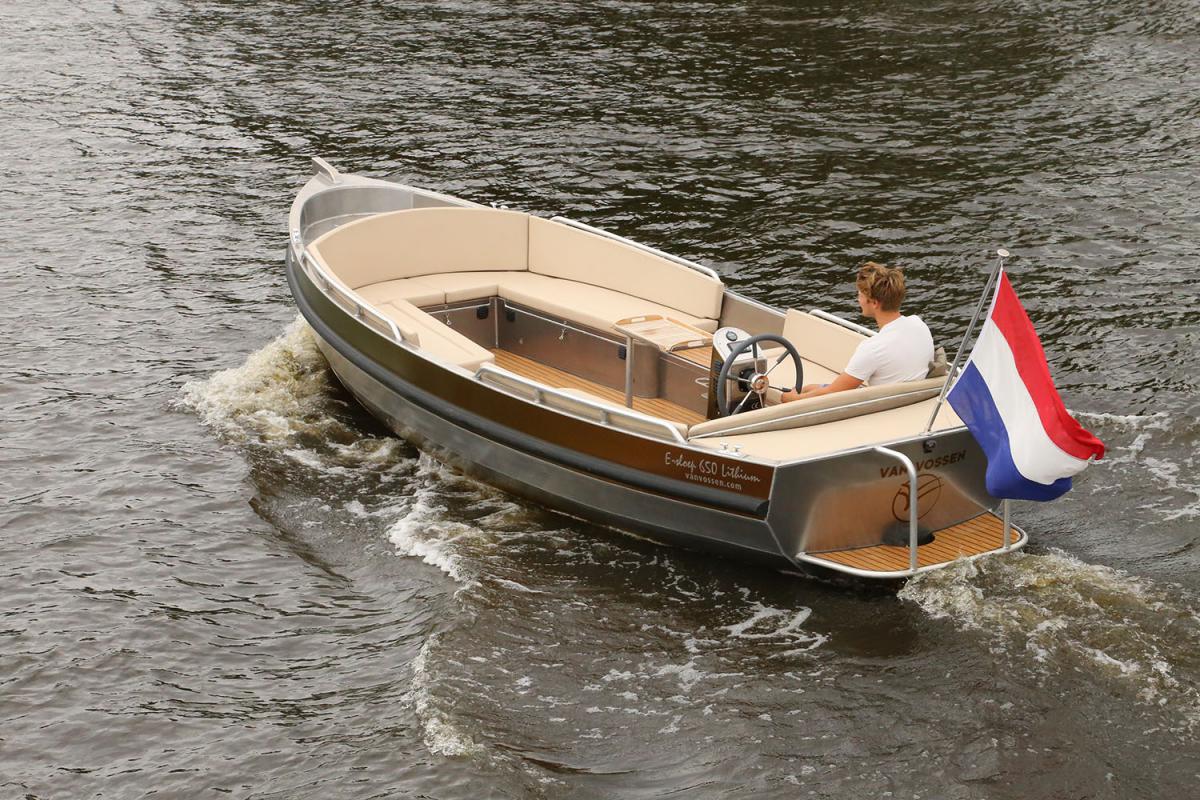 Van Vossen E-Sloep 650 te koop | Elektrische sloep | Van Vossen E-boats